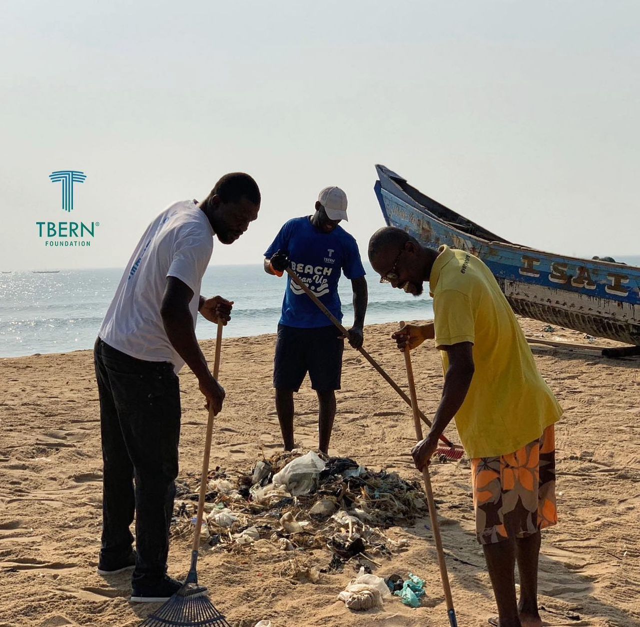 Beach cleanup project