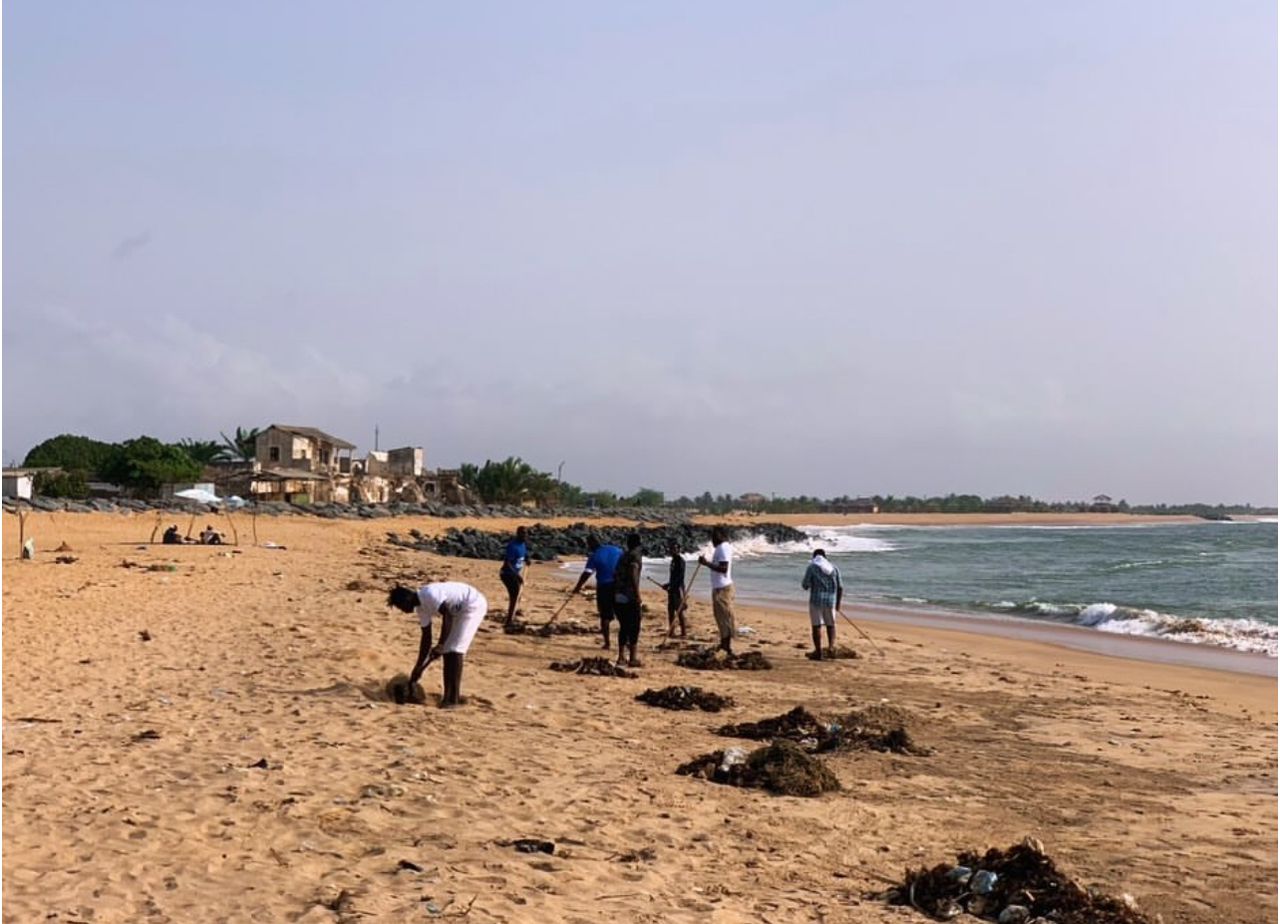 Clean river in Ghana